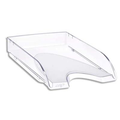 VISIODIRECT Lot de 3 Corbeilles à courrier CepPro+ polystyrène, superposable format 24x32 cm - L25,7xH6,6xP34,8 cm cristal - Publicité VISIODIRECT Lot de 3 Corbeilles à courrier CepPro+ polystyrène, superposable format 24x32 cm - L25,7xH6,6xP34,8 cm cristal - Publicité