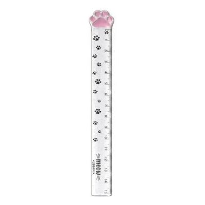Règle Legami Chat 15 cm Rose et Bleu Multicolore - Publicité Règle Legami Chat 15 cm Rose et Bleu Multicolore - Publicité