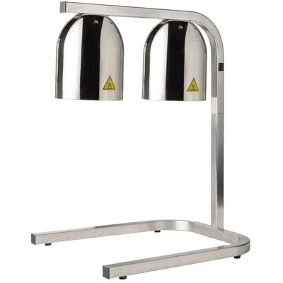 Non communiqué Lampe chauffante double avec support pour bacs GN 1/1 Pujadas Noir - Publicité Non communiqué Lampe chauffante double avec support pour bacs GN 1/1 Pujadas Noir - Publicité