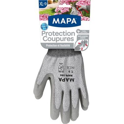 MAPA Gants de Jardin Protection Coupures - Taille XL-9 - Publicité MAPA Gants de Jardin Protection Coupures - Taille XL-9 - Publicité