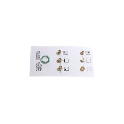 Non communiqué Kit injecteurs gaz butane 4431910057 pour Cuisinière BEKO, LISTO , CUIS GAZ LISTO CG5060 L1B - Publicité Non communiqué Kit injecteurs gaz butane 4431910057 pour Cuisinière BEKO, LISTO , CUIS GAZ LISTO CG5060 L1B - Publicité