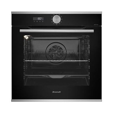 Brandt Four Multionction Pyrolyse 73 L - prog electronique manette LED blanc - chaleur tournante - 9 positions cuisson dont 3 prog vapeur - 2 prog pyro - Fonction nettoyage Clean 39 mn porte froide -Classe A+ Noir - Publicité Brandt Four Multionction Pyrolyse 73 L - prog electronique manette LED blanc - chaleur tournante - 9 positions cuisson dont 3 prog vapeur - 2 prog pyro - Fonction nettoyage Clean 39 mn porte froide -Classe A+ Noir - Publicité