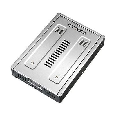 Cremax ICY Dock MB982SP-1s - Adaptateur pour baie de stockage - 3,5" à 2,5" - argent Argent - Publicité Cremax ICY Dock MB982SP-1s - Adaptateur pour baie de stockage - 3,5" à 2,5" - argent Argent - Publicité
