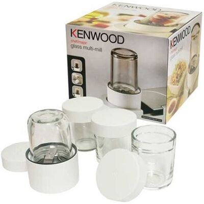 Mini Hachoir+3 Bols Complets A938 -at320 Pour Pieces Preparation Culinaire Petit Electromenager Kenwood - Awat320a01 - Publicité Mini Hachoir+3 Bols Complets A938 -at320 Pour Pieces Preparation Culinaire Petit Electromenager Kenwood - Awat320a01 - Publicité
