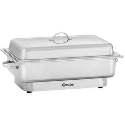 Bartscher 1000 E GN 1/1 Chafing Dish - Électrique, 8 Niveaux, 62.3x28.7x35.6cm - Publicité Bartscher 1000 E GN 1/1 Chafing Dish - Électrique, 8 Niveaux, 62.3x28.7x35.6cm - Publicité
