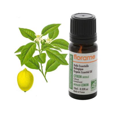Florame Huile essentielle Bio Citron distillé - Publicité Florame Huile essentielle Bio Citron distillé - Publicité