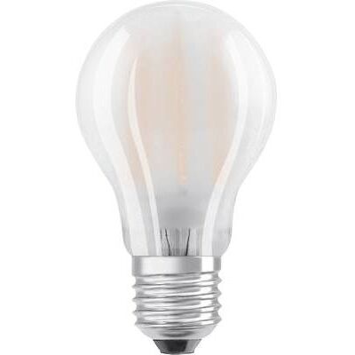 Non communiqué OSRAM Ampoule LED - E27 - Warm White - 2700 K - 4 W - remplacement pour 40-W-Incandescent bulb - givré - LED Retrofit CLASSIC A} - Publicité Non communiqué OSRAM Ampoule LED - E27 - Warm White - 2700 K - 4 W - remplacement pour 40-W-Incandescent bulb - givré - LED Retrofit CLASSIC A} - Publicité