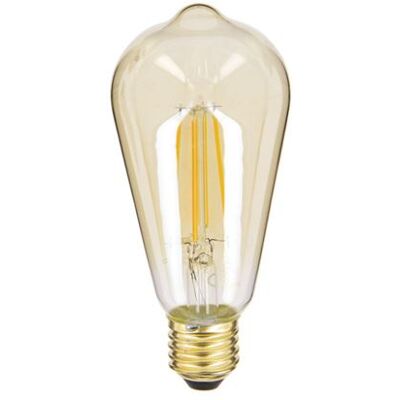Xanlite - Ampoule LED déco Edison Vintage au verre ambré, culot E27, 7W cons. (50W eq.), 806 lumens, lumière blanc chaud - RFDE800STA MULTIPLE - Publicité Xanlite - Ampoule LED déco Edison Vintage au verre ambré, culot E27, 7W cons. (50W eq.), 806 lumens, lumière blanc chaud - RFDE800STA MULTIPLE - Publicité