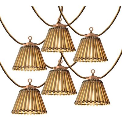 Non communiqué Guirlande solaire NATURA HYBRID 20 ampoules 13M Beige - Publicité Non communiqué Guirlande solaire NATURA HYBRID 20 ampoules 13M Beige - Publicité