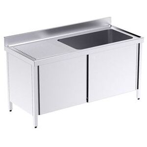 Non communiqué Plonge Inox avec Bâti et Portes 1 Bac à Droite Gamme 700 - Distform inox - Publicité Non communiqué Plonge Inox avec Bâti et Portes 1 Bac à Droite Gamme 700 - Distform inox - Publicité