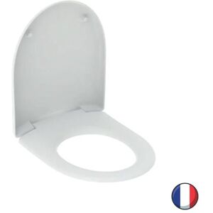 Non communiqué Abattant WC GEBERIT Renova, antibactérien, fermeture standard, fixation par le bas, Blanc Blanc - Publicité