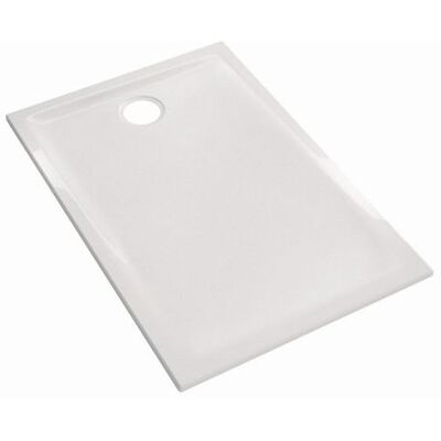 Geberit - Receveur en céramique Renova - 100x80 ultra-plat pour encastrer - 00726800000AG3 - Publicité Geberit - Receveur en céramique Renova - 100x80 ultra-plat pour encastrer - 00726800000AG3 - Publicité
