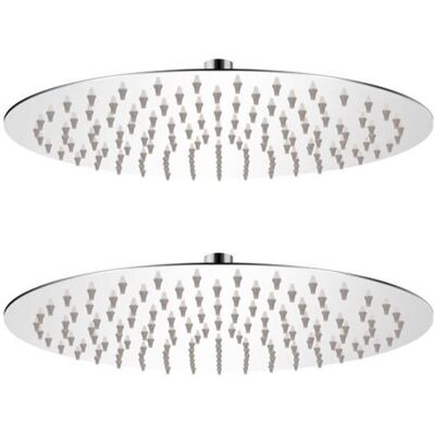vidaXL Head de douche pluie inox 30 cm - Accessoire salle de bain - Publicité vidaXL Head de douche pluie inox 30 cm - Accessoire salle de bain - Publicité