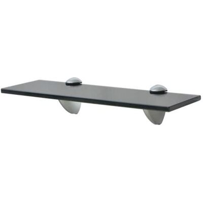 VidaXL Étagère murale Étagère en verre Fond en verre étagère en verre étagère de salle de bain Noir 30 x 10 cm 8 mm Noir - Publicité VidaXL Étagère murale Étagère en verre Fond en verre étagère en verre étagère de salle de bain Noir 30 x 10 cm 8 mm Noir - Publicité