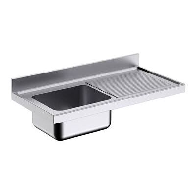 Non communiqué Plonge Inox un Bac Gamme 700 avec Egouttoir - Distform inox - Publicité Non communiqué Plonge Inox un Bac Gamme 700 avec Egouttoir - Distform inox - Publicité