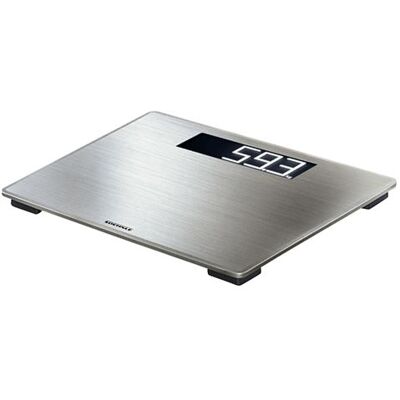 Non communiqué Pèse-personne électronique 180kg/100g inox Soehnle 0763867 argent - Publicité Non communiqué Pèse-personne électronique 180kg/100g inox Soehnle 0763867 argent - Publicité