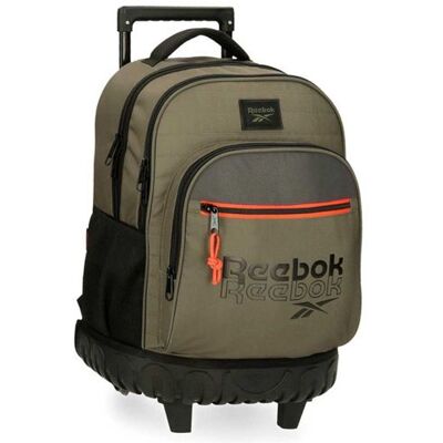Non communiqué Reebok - Sac à dos à roulettes "Howell" - 44 x 33 x 21 cm - Marron Marron - Publicité Non communiqué Reebok - Sac à dos à roulettes "Howell" - 44 x 33 x 21 cm - Marron Marron - Publicité