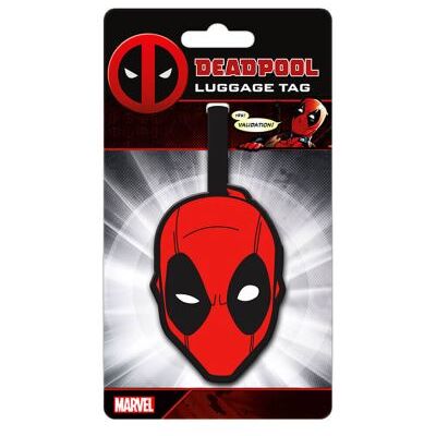 Étiquette de bagage Marvel Deadpool - Étiquette de bagage - Publicité Étiquette de bagage Marvel Deadpool - Étiquette de bagage - Publicité