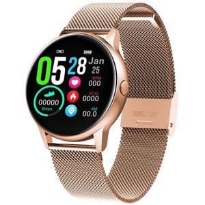 Montre Connectée Sport Femmes,Smartwatch Rappel Physiologique Fréquence Cardiaque IP68 Pour iPhone Samsung Huawei - Or Rose - Publicité Montre Connectée Sport Femmes,Smartwatch Rappel Physiologique Fréquence Cardiaque IP68 Pour iPhone Samsung Huawei - Or Rose - Publicité