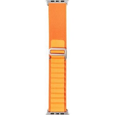 Bracelet BigBen pour Apple Watch - Nylon Orange avec Boucle Alpine 38-41mm - Publicité Bracelet BigBen pour Apple Watch - Nylon Orange avec Boucle Alpine 38-41mm - Publicité
