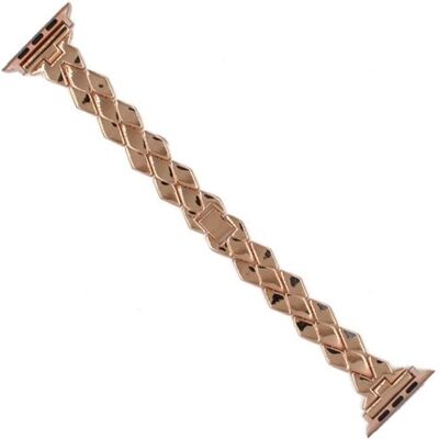 Bracelet pour Watch 42/44mm Baroque Eko Rose - Publicité Bracelet pour Watch 42/44mm Baroque Eko Rose - Publicité