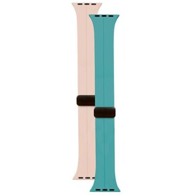 Bigben Pack de Bracelets pour Apple Watch - 42-44-45-49mm - Bleu - Publicité Bigben Pack de Bracelets pour Apple Watch - 42-44-45-49mm - Bleu - Publicité