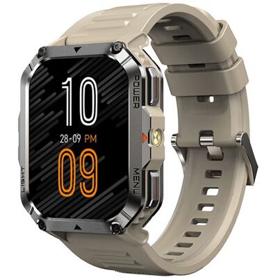 Blackview W70 Pro Montre Connectée Robuste Bluetooth 900mAh,1.45 étanche Smartwatch avec LED Lamp,Boussole - Kaki - Publicité Blackview W70 Pro Montre Connectée Robuste Bluetooth 900mAh,1.45 étanche Smartwatch avec LED Lamp,Boussole - Kaki - Publicité