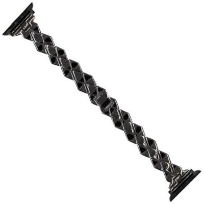 Bracelet pour Watch 38/40mm Baroque Eko Noir - Publicité Bracelet pour Watch 38/40mm Baroque Eko Noir - Publicité