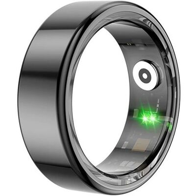 Bague Connectée Taille 8 Modèle Titan avec Étui de Charge Avizar Noir - Publicité Bague Connectée Taille 8 Modèle Titan avec Étui de Charge Avizar Noir - Publicité