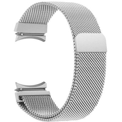 Non communiqué Bracelet pour Galaxy Watch 4/4 Classic/5/5 Pro/6/6 Classic Milanais Acier BigBen Connected Argent Argent - Publicité Non communiqué Bracelet pour Galaxy Watch 4/4 Classic/5/5 Pro/6/6 Classic Milanais Acier BigBen Connected Argent Argent - Publicité
