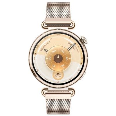 Montre connectée Huawei Watch GT6 41 mm Bluetooth Doré avec bracelet milanais Doré - Publicité Montre connectée Huawei Watch GT6 41 mm Bluetooth Doré avec bracelet milanais Doré - Publicité