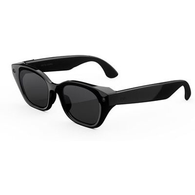 Lunettes connectées IA Meta Capri Noir classique Verres Transitions® gris - Publicité Lunettes connectées IA Meta Capri Noir classique Verres Transitions® gris - Publicité