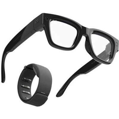 Lunettes connectées IA Meta Ray-Ban Display Celeste Taille Grande Noir brillant avec bracelet EMG Taille 1 - Publicité Lunettes connectées IA Meta Ray-Ban Display Celeste Taille Grande Noir brillant avec bracelet EMG Taille 1 - Publicité