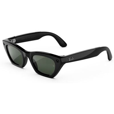 Lunettes connectées IA Meta Ray-Ban (Gen 3) Zena Noir brillant Verres Transitions® vert graphite - Publicité Lunettes connectées IA Meta Ray-Ban (Gen 3) Zena Noir brillant Verres Transitions® vert graphite - Publicité