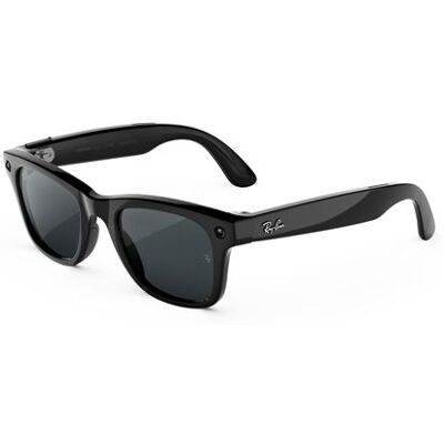 Lunettes connectées IA Meta Ray-Ban (Gen 3) Wayfarer Grande Verres Transitions® gris - Publicité Lunettes connectées IA Meta Ray-Ban (Gen 3) Wayfarer Grande Verres Transitions® gris - Publicité