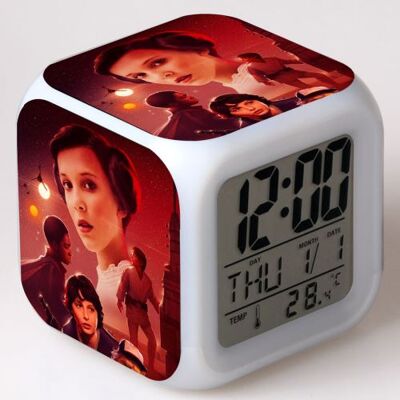 Stack Réveil enfant LED Multifonctionnel Coloré - Stranger Things Season #8 Multicolore - Publicité Stack Réveil enfant LED Multifonctionnel Coloré - Stranger Things Season #8 Multicolore - Publicité