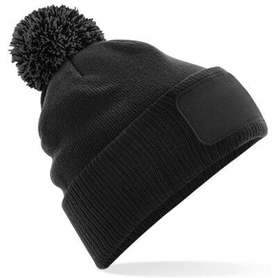 Beechfield - Bonnet SNOWSTAR - Unisexe (Taille unique) (Vert/blanc) - UTBC4138 - Publicité Beechfield - Bonnet SNOWSTAR - Unisexe (Taille unique) (Vert/blanc) - UTBC4138 - Publicité
