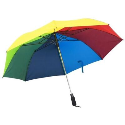 vidaXL Parapluie Pliable Automatique Multicolore - Protection contre la pluie - Publicité vidaXL Parapluie Pliable Automatique Multicolore - Protection contre la pluie - Publicité