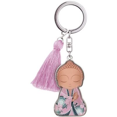 Non communiqué KONTIKI Porte clef de collection Charms Little Buddha 002 - Hauteur de la figurine 5 cm ROSE - Publicité Non communiqué KONTIKI Porte clef de collection Charms Little Buddha 002 - Hauteur de la figurine 5 cm ROSE - Publicité