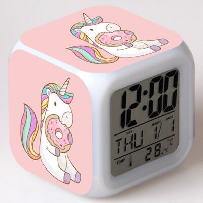 Stack Réveil enfant LED Multifonctionnel Coloré - Licorne #20 Multicolore - Publicité Stack Réveil enfant LED Multifonctionnel Coloré - Licorne #20 Multicolore - Publicité