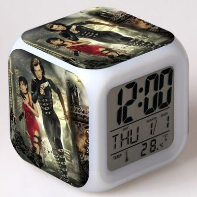 Stack Réveil enfant LED Multifonctionnel Coloré - Resident Evil #11 Multicolore - Publicité Stack Réveil enfant LED Multifonctionnel Coloré - Resident Evil #11 Multicolore - Publicité