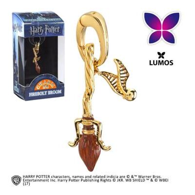 Noble Collection Harry Potter Lumos Charm 14 - Firebolt Broom - Publicité Noble Collection Harry Potter Lumos Charm 14 - Firebolt Broom - Publicité