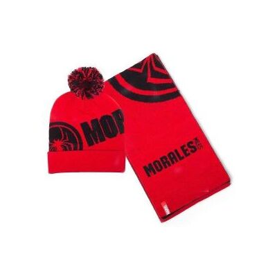 Ensemble Bonnet et Écharpe Rouge Marvel Spider-Man - Publicité Ensemble Bonnet et Écharpe Rouge Marvel Spider-Man - Publicité