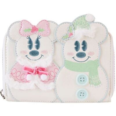 Portefeuille Funko Loungefly Disney Minnie Mickey Pastel Snowman - Publicité Portefeuille Funko Loungefly Disney Minnie Mickey Pastel Snowman - Publicité