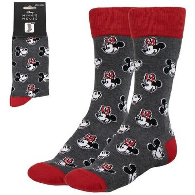 Non communiqué Disney - Paire de chaussettes Minnie Face 36-43 - Publicité Non communiqué Disney - Paire de chaussettes Minnie Face 36-43 - Publicité