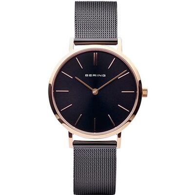 Bering 14134-166, Quartz, 34mm, 3ATM Noir - Publicité Bering 14134-166, Quartz, 34mm, 3ATM Noir - Publicité