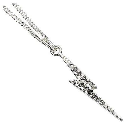 Officiellement sous licence Harry Potter Swarovski cristaux Lightning Bolt Collier pendentif - Publicité Officiellement sous licence Harry Potter Swarovski cristaux Lightning Bolt Collier pendentif - Publicité