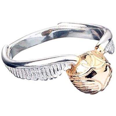 HARRY POTTER - Bague Sterling ARGENT Golden Snitch - Medium argent - Publicité HARRY POTTER - Bague Sterling ARGENT Golden Snitch - Medium argent - Publicité