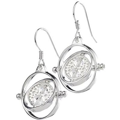 Harry Potter Boucles d'oreilles Harry Turner Time Turner avec cristaux Swarovski - Publicité Harry Potter Boucles d'oreilles Harry Turner Time Turner avec cristaux Swarovski - Publicité