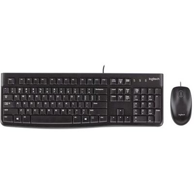Logitech MK120 - Ensemble clavier et souris - USB - Français - Publicité Logitech MK120 - Ensemble clavier et souris - USB - Français - Publicité